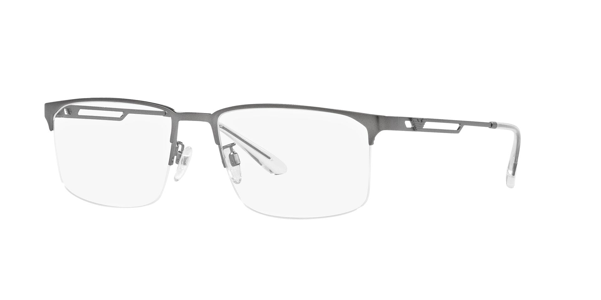 Emporio Armani 0EA1143 Frame Gun Metal Male Supra Metal Frame — view 1