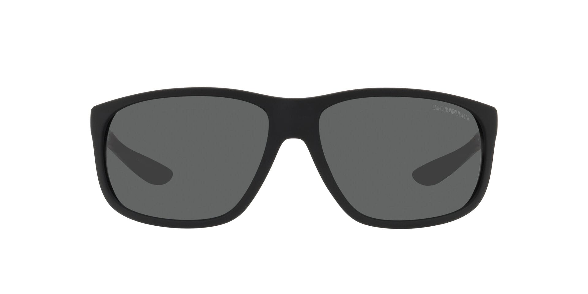 Emporio Armani 0EA4199U Sunglass Matt Black Male Full Shell Sunglass — Matt Black frame — view 3