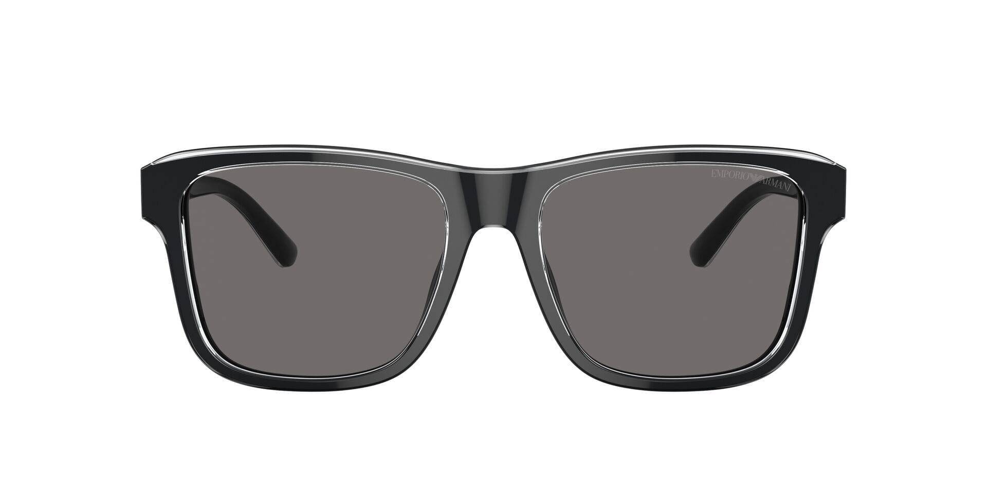 Emporio Armani 0EA4208 Sunglass Black Male Full Shell Sunglass — Black frame — view 6