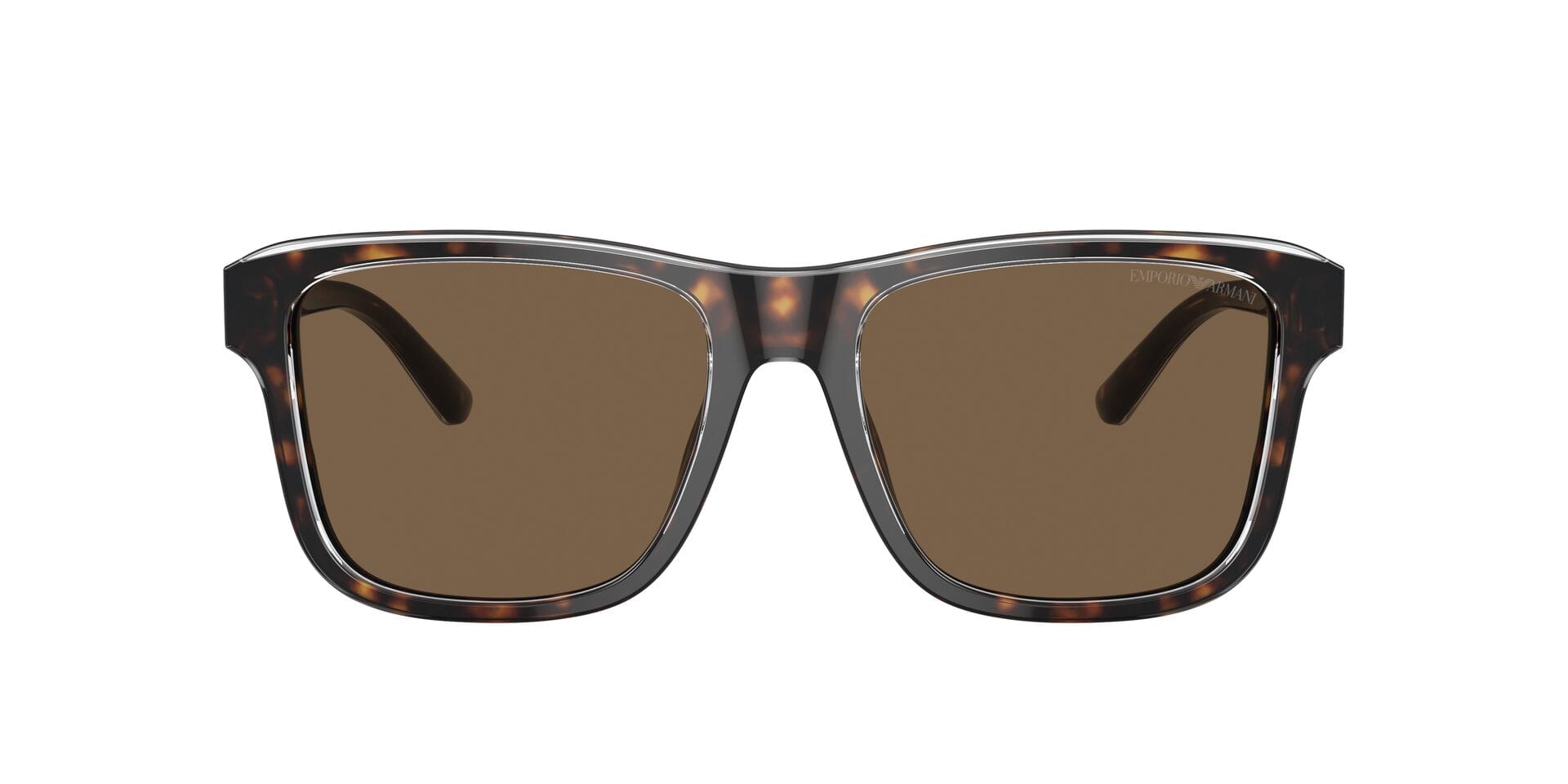 Emporio Armani 0EA4208 Sunglass Havana Male Full Shell — Olive frame