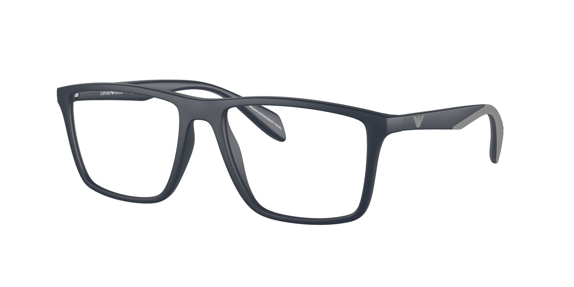 Emporio Armani FR Emporio Armani 0EA3230 Frame Blue Male Shell Shell Frame — view 3