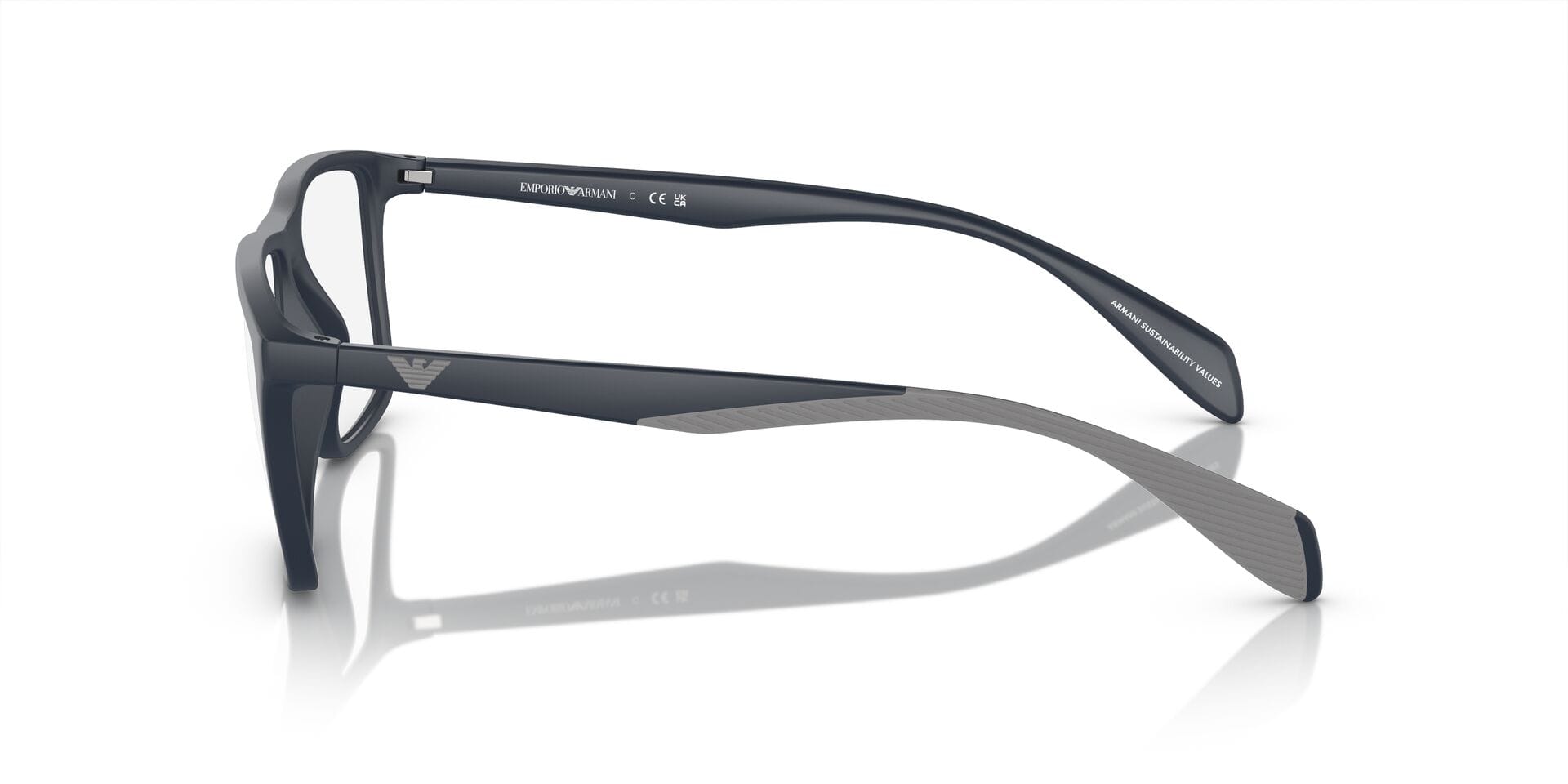 Emporio Armani FR Emporio Armani 0EA3230 Frame Blue Male Shell Shell Frame — view 5