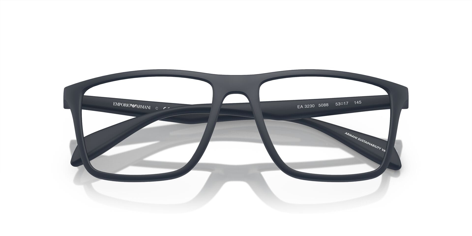 Emporio Armani FR Emporio Armani 0EA3230 Frame Blue Male Shell Shell Frame — view 7