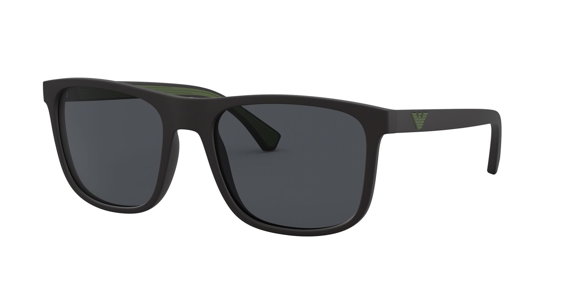 Emporio Armani 0EA4129 Sunglass Matt Black Male Full Shell — Matt Black frame