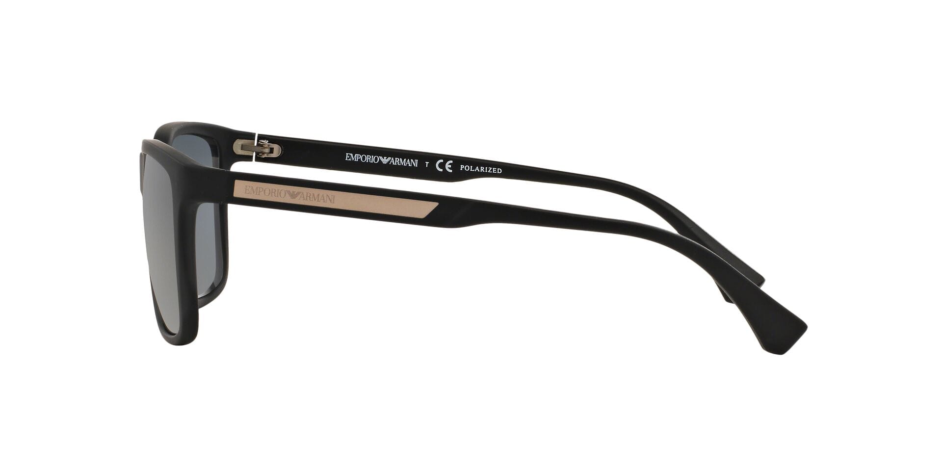 Emporio Armani 0EA4047 Sunglass Black Male Full Shell Sunglass — Black frame — view 5