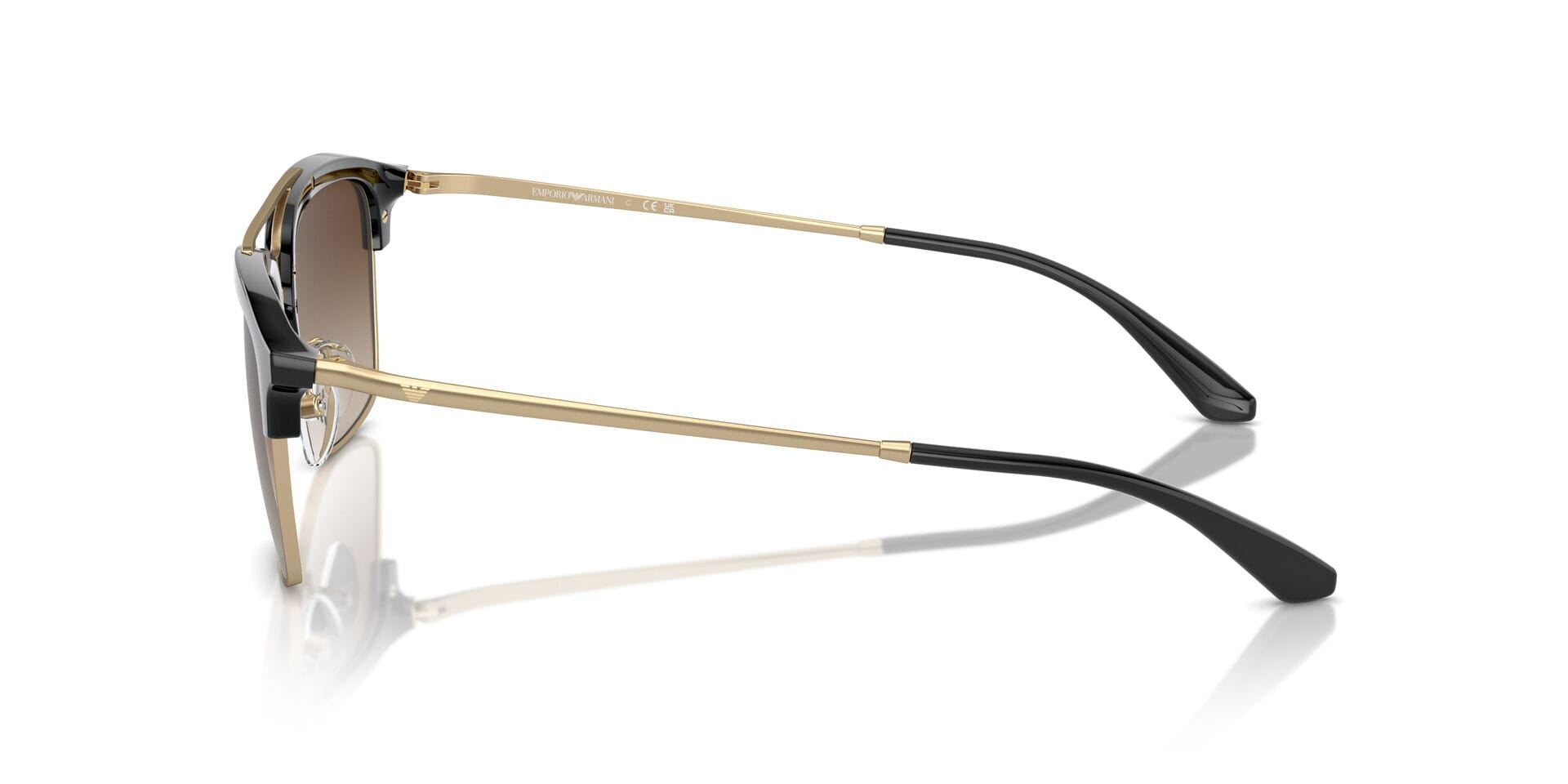 Emporio Armani 0EA4228 Sunglass Black Male Shell Metal Sunglass — view 6