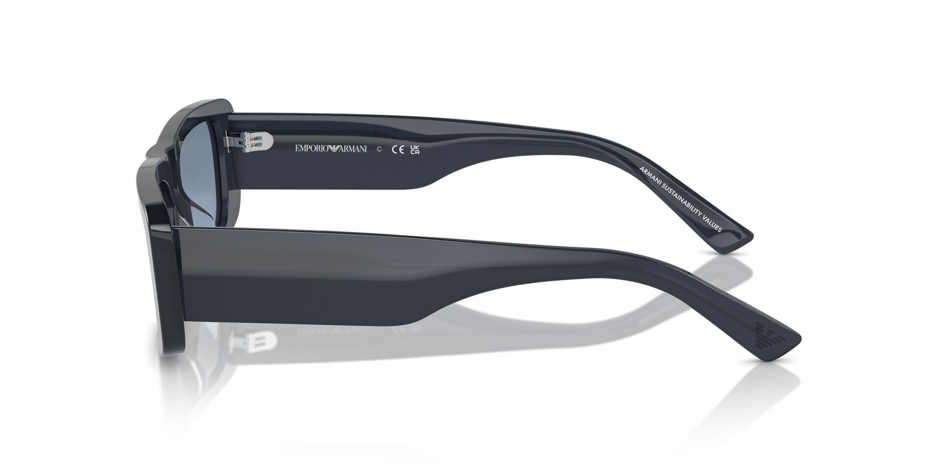 Emporio Armani 0EA4229U Sunglass Blue Male Shell Shell Sunglass — view 5