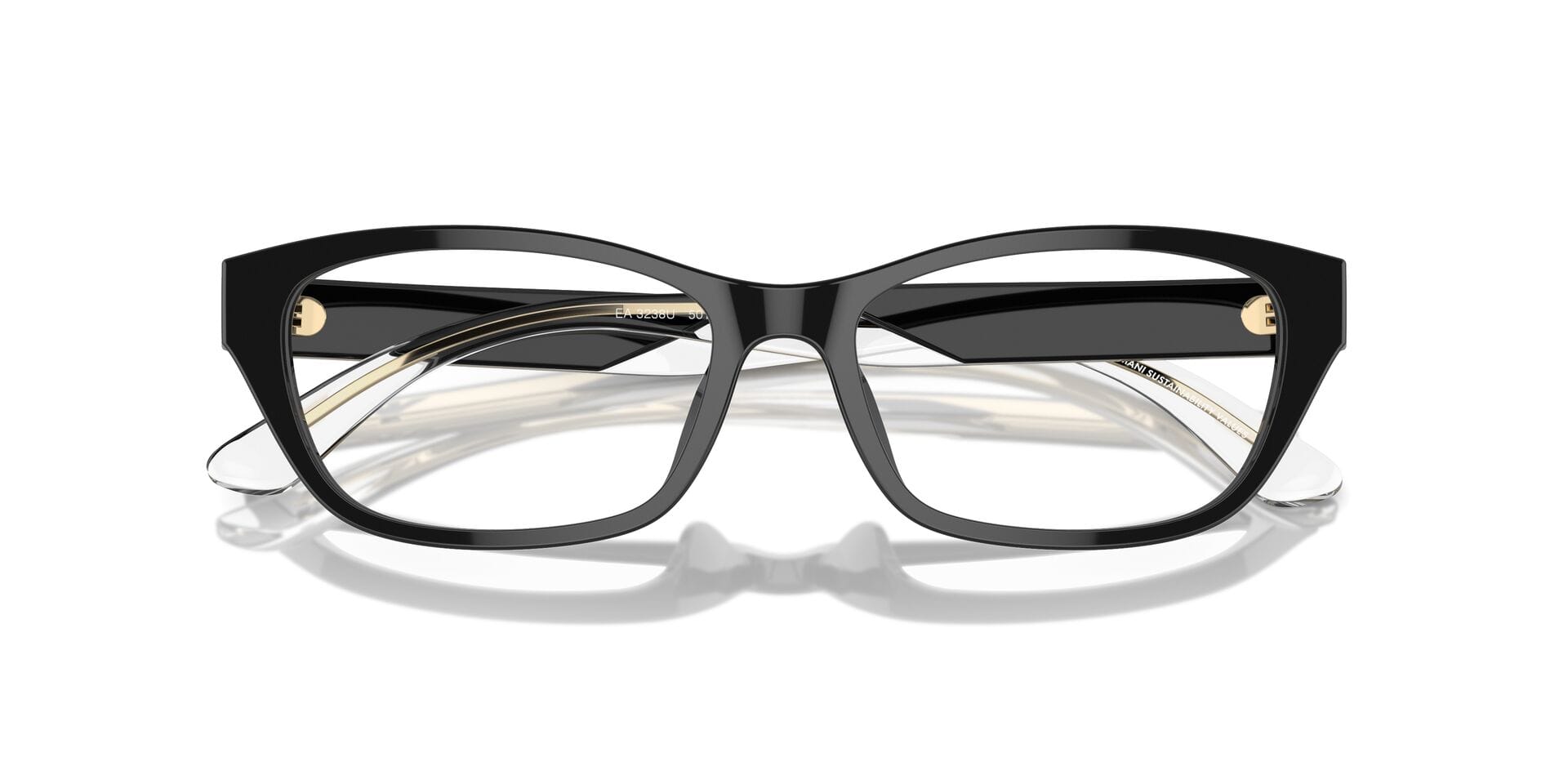 Emporio Armani FR Emporio Armani 0EA3238U Frame Black Female Shell Shell Frame — view 7