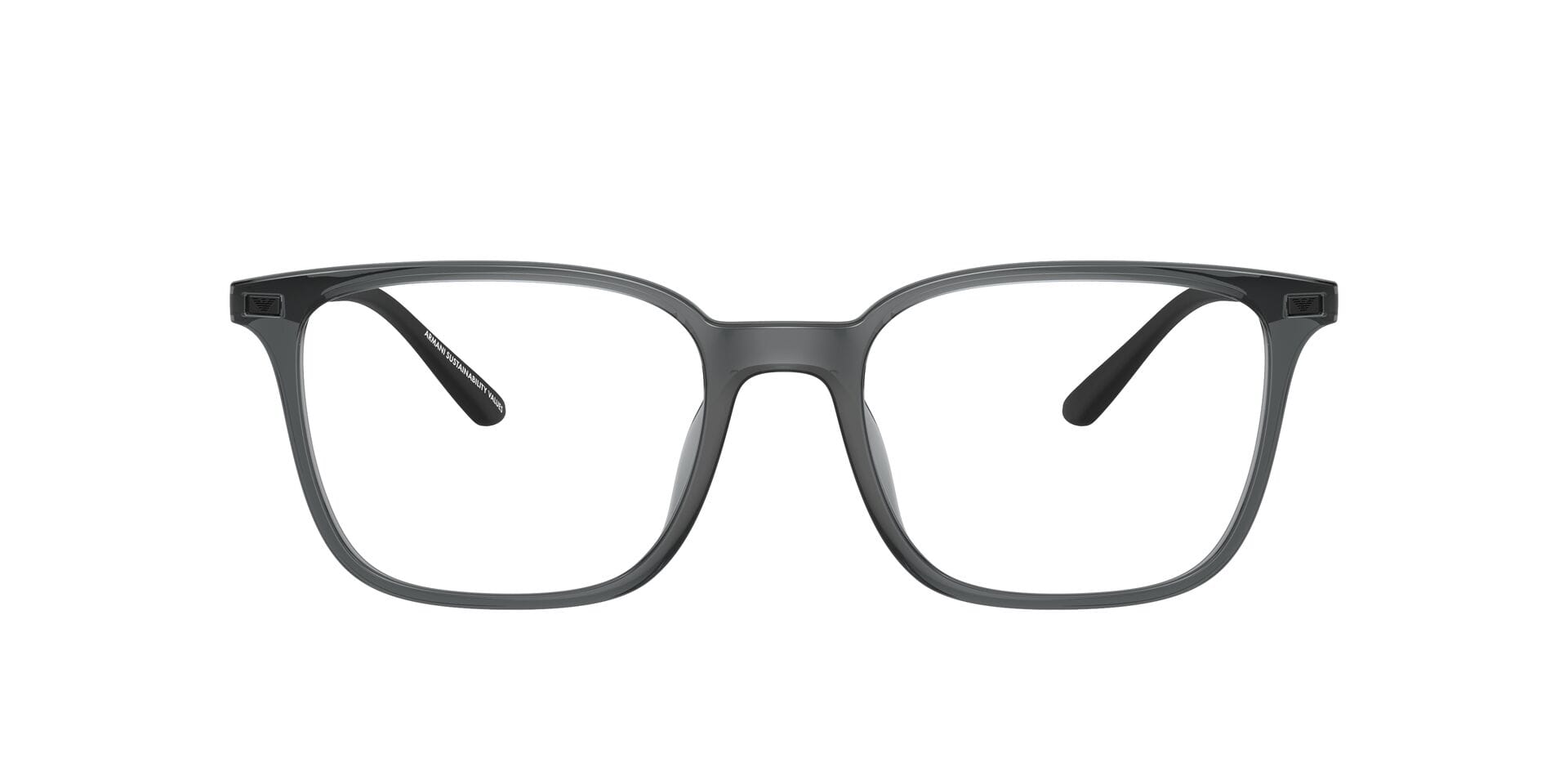 Emporio Armani FR Emporio Armani 0EA3242U Frame Transparent Black Male Shell S