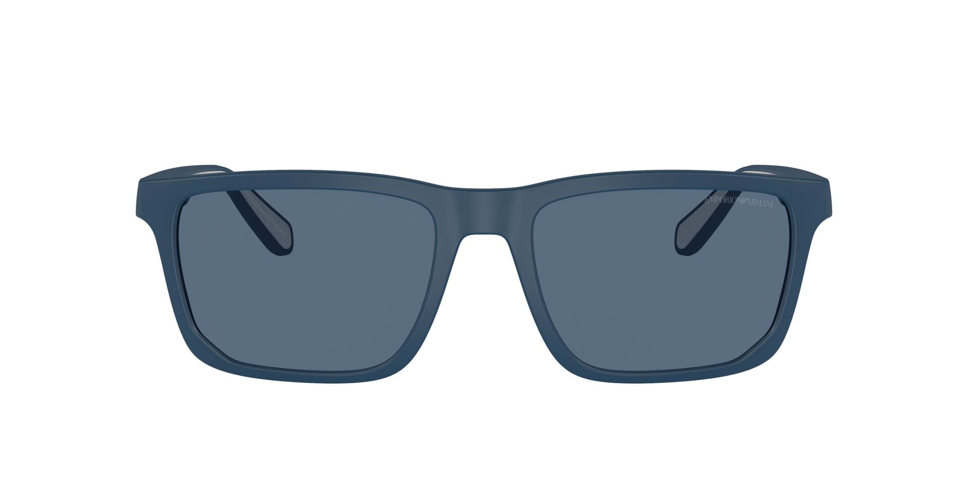 Emporio Armani 0EA4219 Sunglass Blue Male Full Shell Sunglass — Blue frame — view 4