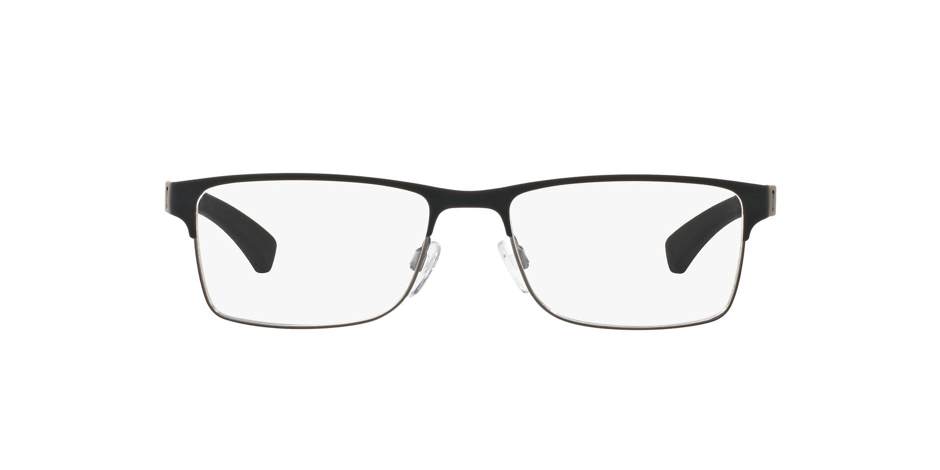 Emporio Armani 0EA1052 Frame Matt Black Male Full Metal Frame — Matt Black frame — view 4