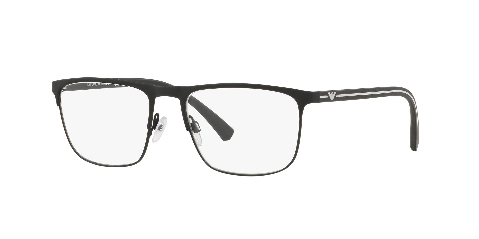 Emporio Armani 0EA1079 Frame Matt Black Male Full Shell — Matt Black frame