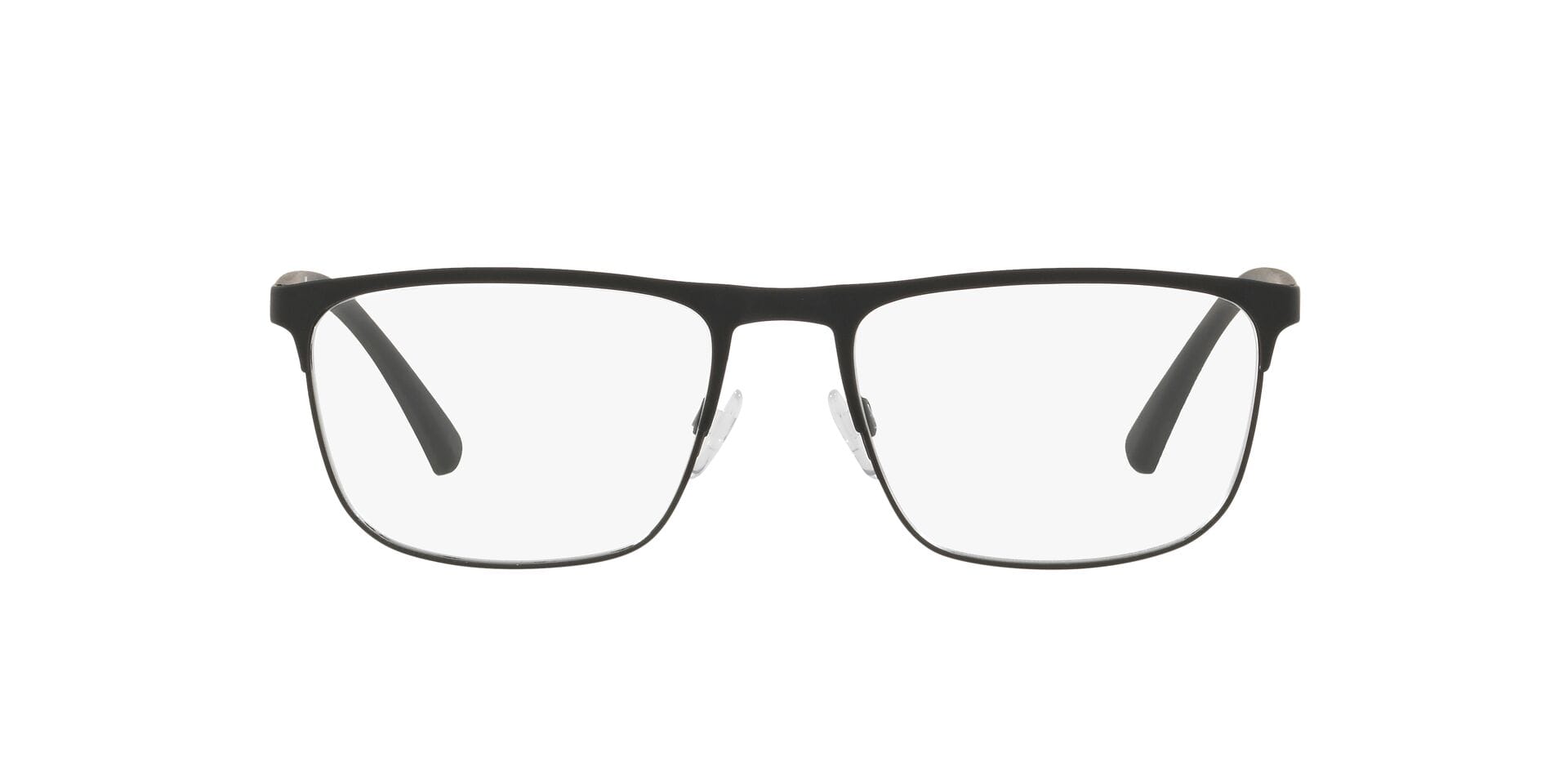 Emporio Armani 0EA1079 Frame Matt Black Male Full Shell Frame — Matt Black frame — view 3