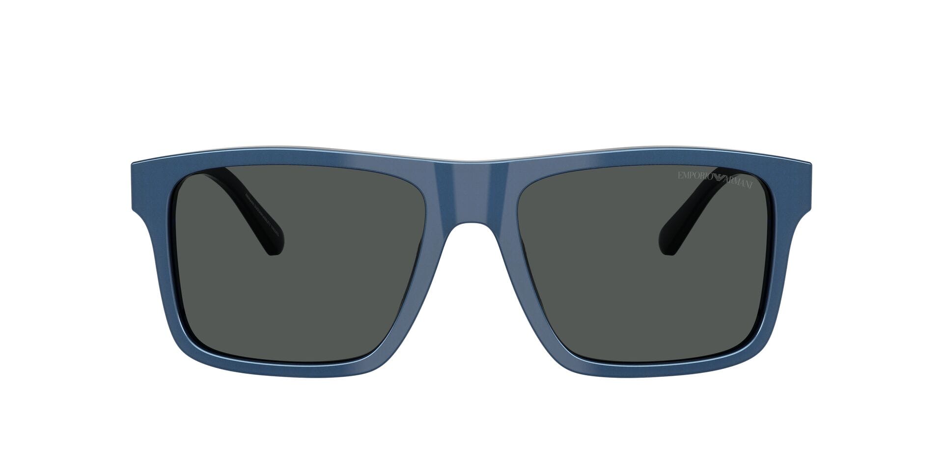Emporio Armani 0EA4232 Sunglass Blue Male Full Shell Sunglass — Blue frame — view 4