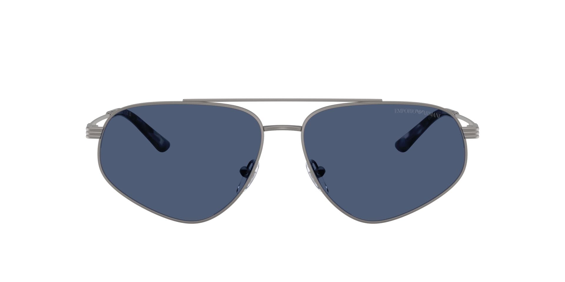 Emporio Armani 0EA2156 Sunglass Gun Metal Male Full Metal Sunglass — Gun Metal frame — view 4