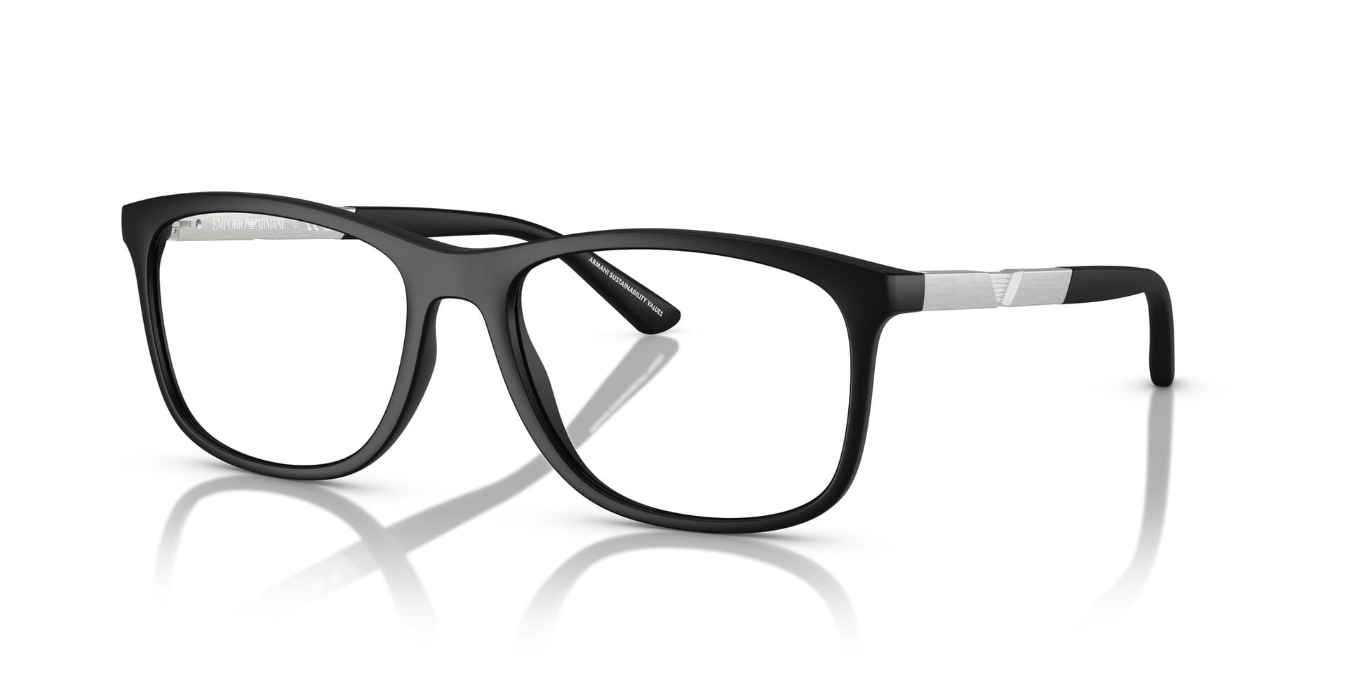 Emporio Armani 0EA3247 Frame Matt Black Male Full Metal — Matt Black frame