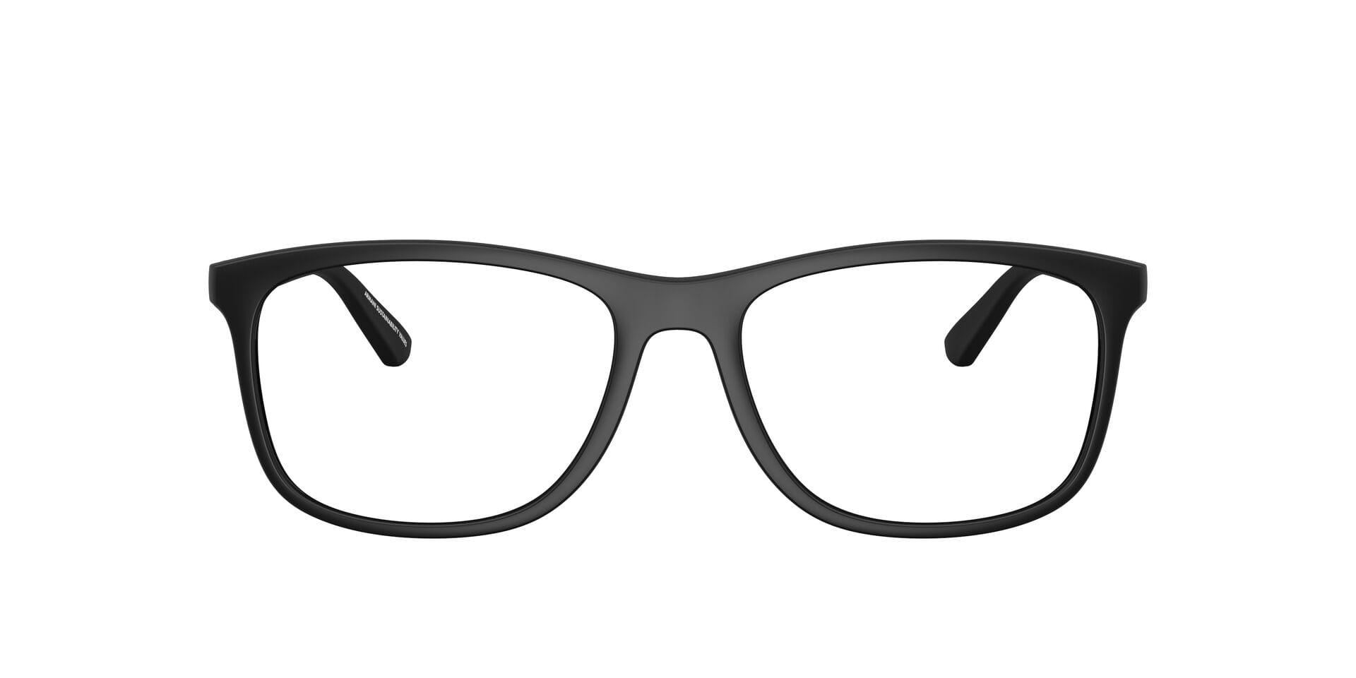 Emporio Armani 0EA3247 Frame Matt Black Male Full Metal Frame — Matt Black frame — view 3