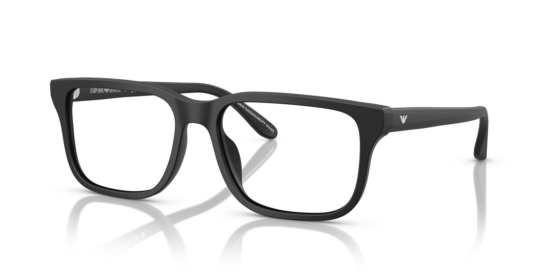 Emporio Armani 0EA3250U Frame Black Male Full Shell — Black frame