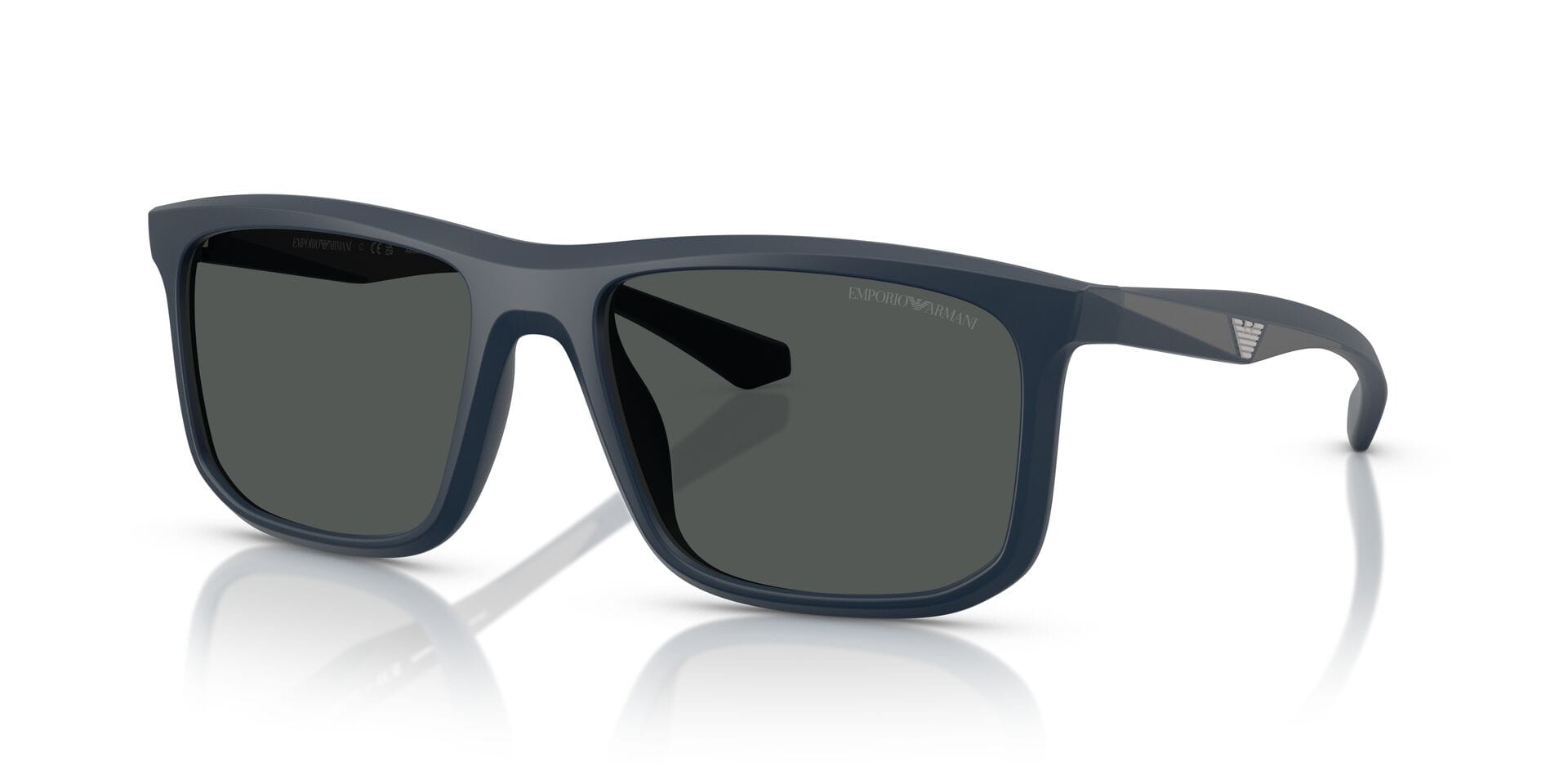 Emporio Armani 0EA4234U Sunglass Blue Male Full Shell Sunglass — Blue frame — view 1