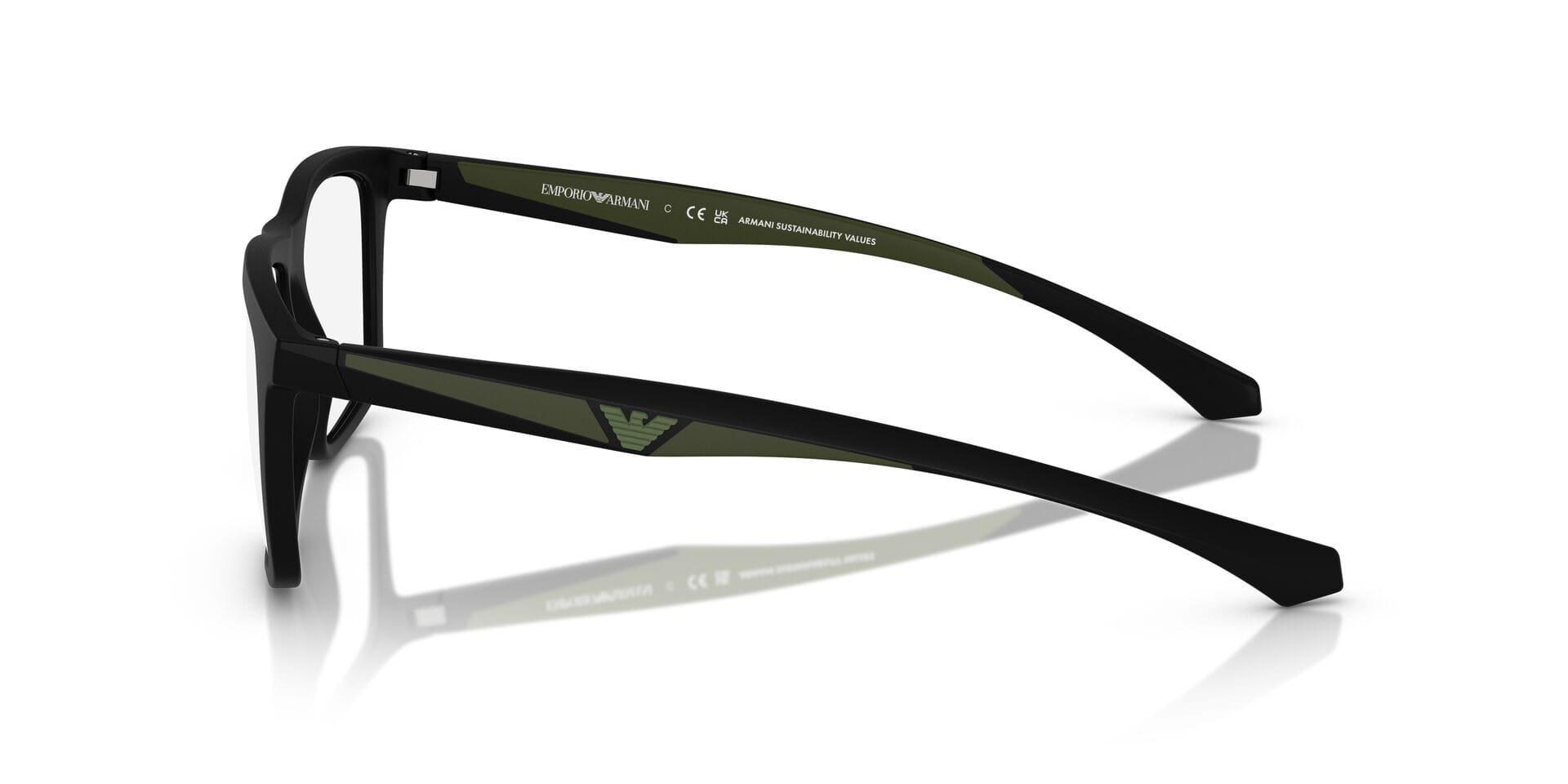 Emporio Armani 0EA4235 Sunglass Matt Black Male Full Shell Sunglass — Matt Black frame — view 5