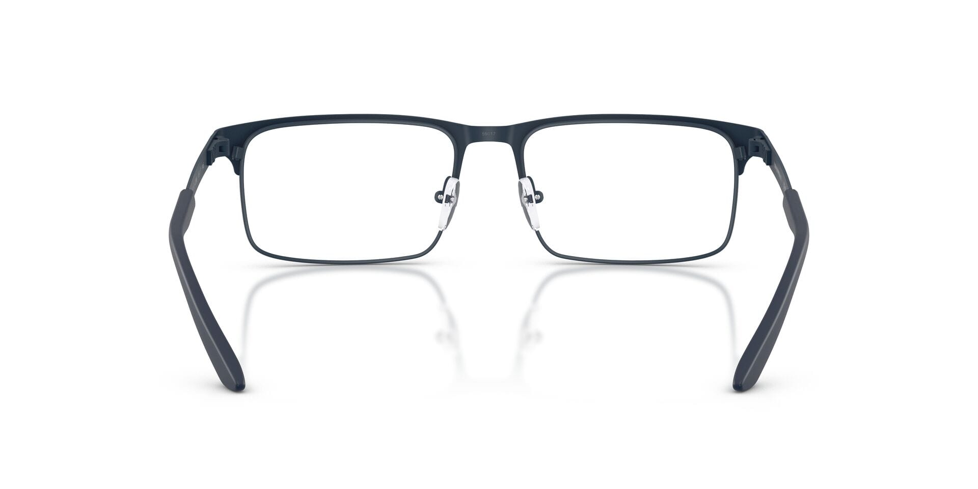 Emporio Armani 0EA1170 Frame Matt Blue Male Full Metal Frame — Matt Blue frame — view 2
