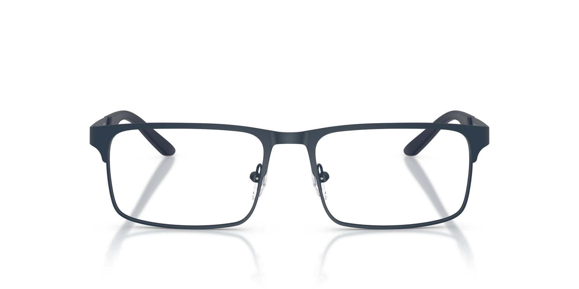 Emporio Armani 0EA1170 Frame Matt Blue Male Full Metal Frame — Matt Blue frame — view 4