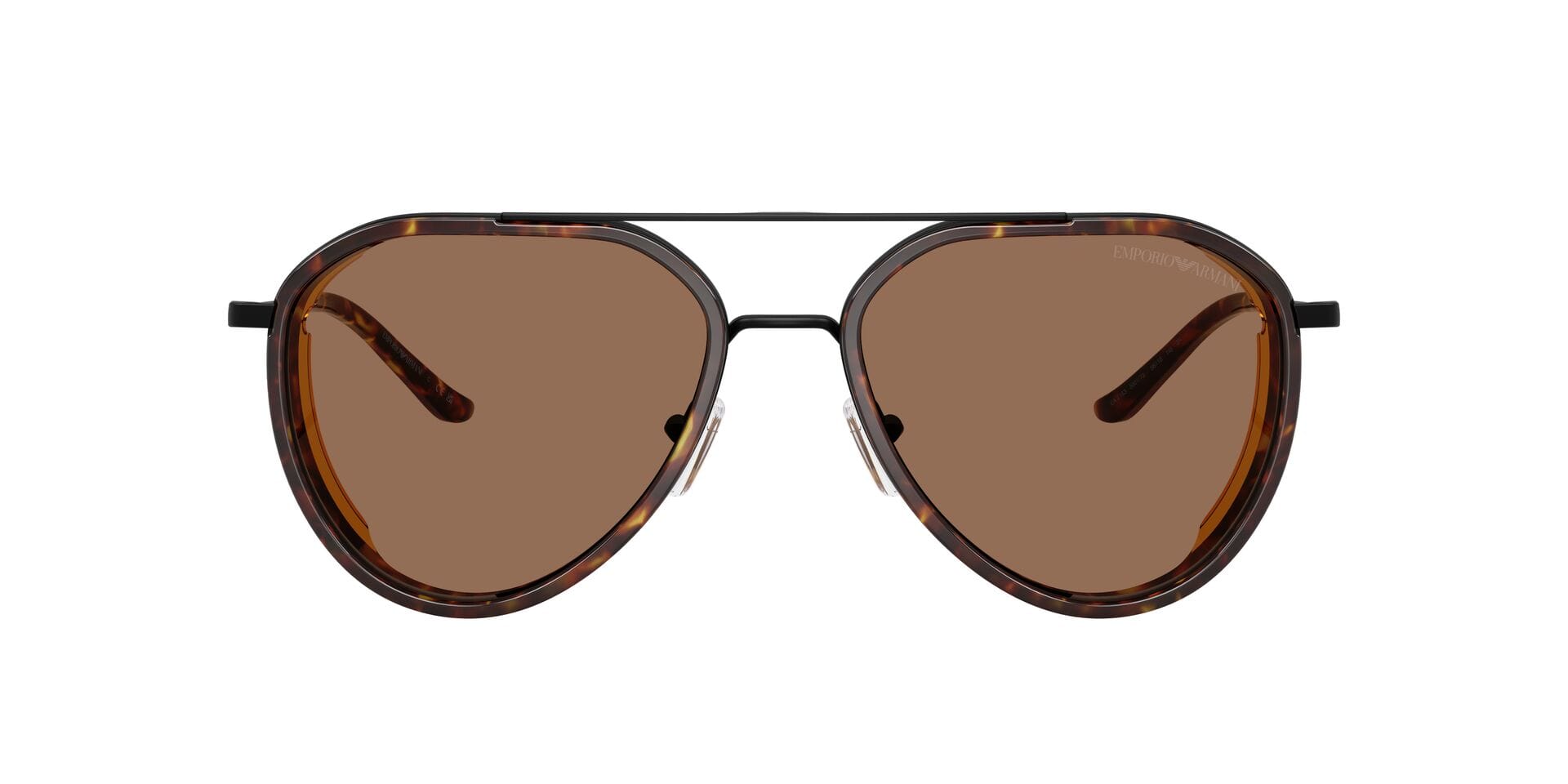 Emporio Armani 0EA2163 Sunglass Matt Black Male Full Metal Sunglass — Matt Black frame — view 1