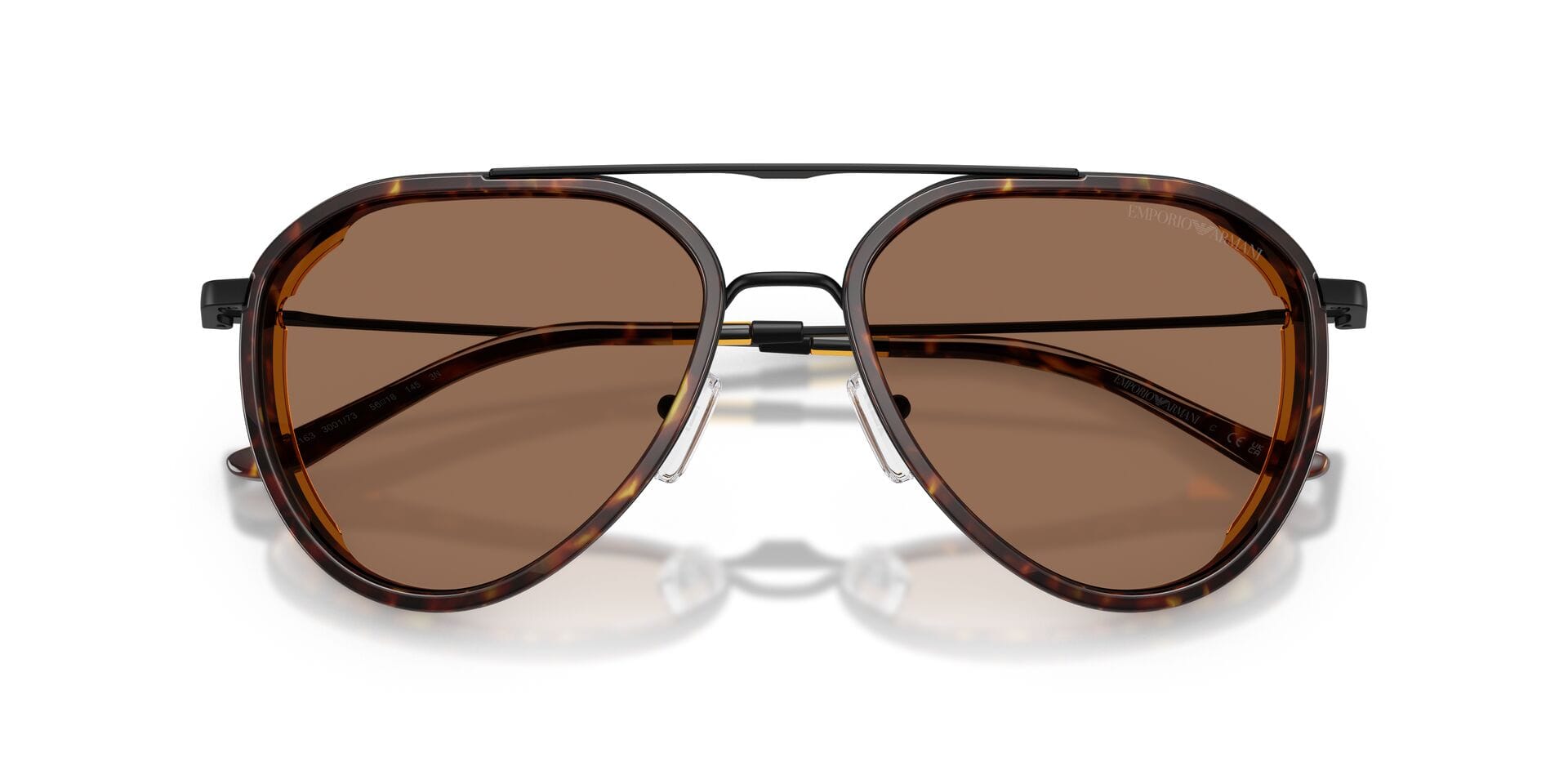 Emporio Armani 0EA2163 Sunglass Matt Black Male Full Metal Sunglass — Matt Black frame — view 14