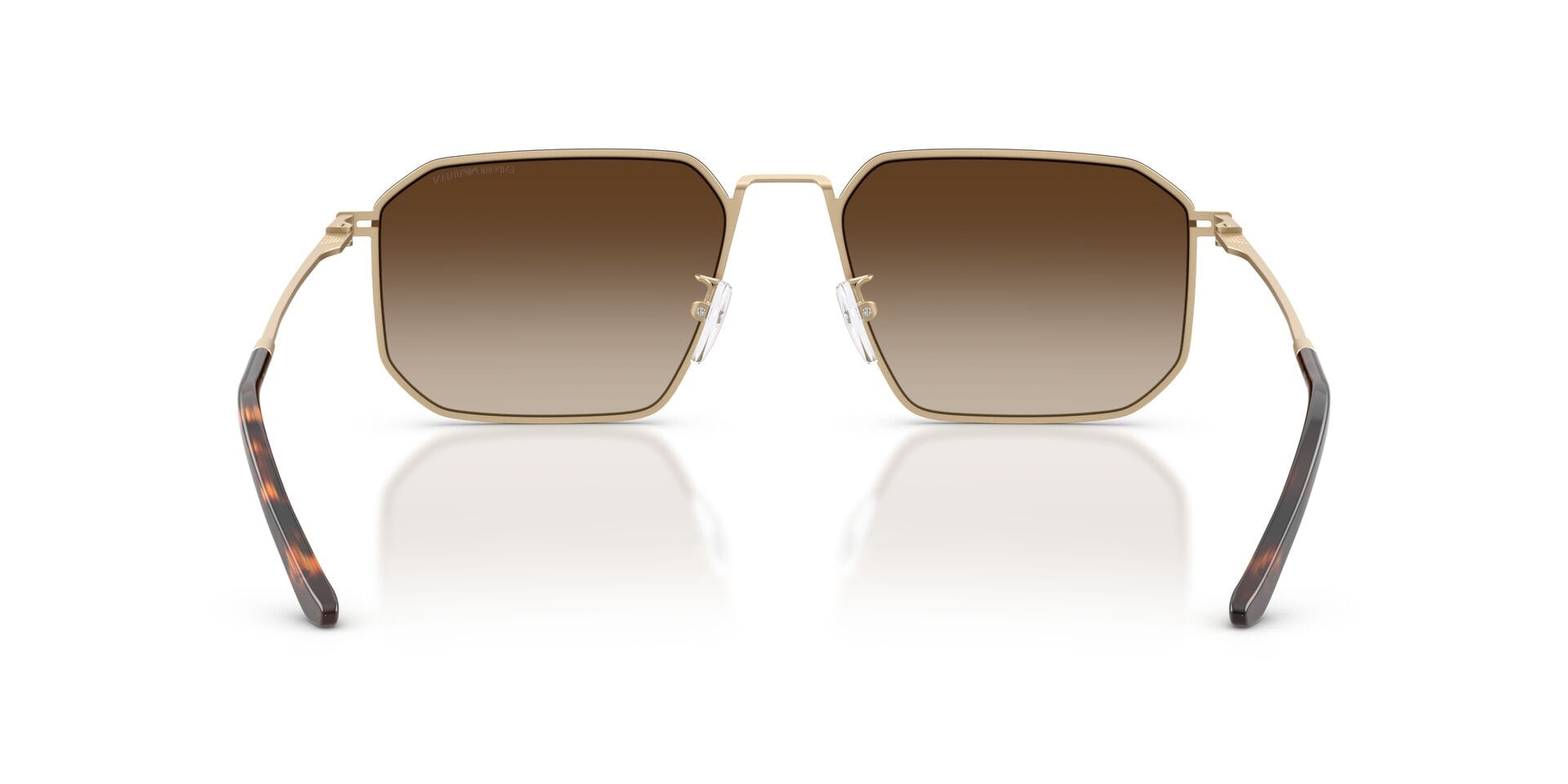Emporio Armani 0EA2165D Sunglass Gold Male Full Metal Sunglass — Gold frame — view 12