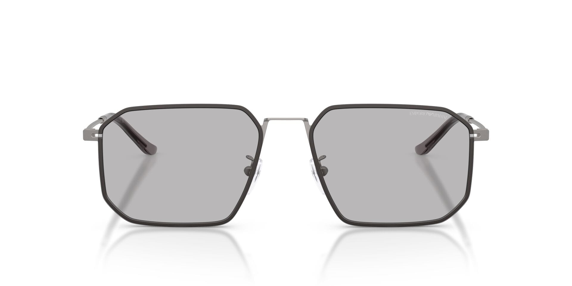 Emporio Armani 0EA2165D Sunglass Gun Metal Male Full Metal Sunglass — Gun Metal frame — view 8