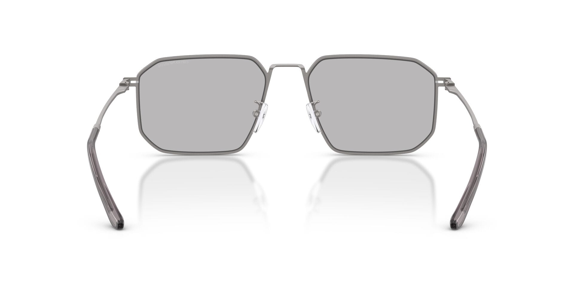 Emporio Armani 0EA2165D Sunglass Gun Metal Male Full Metal Sunglass — Gun Metal frame — view 11