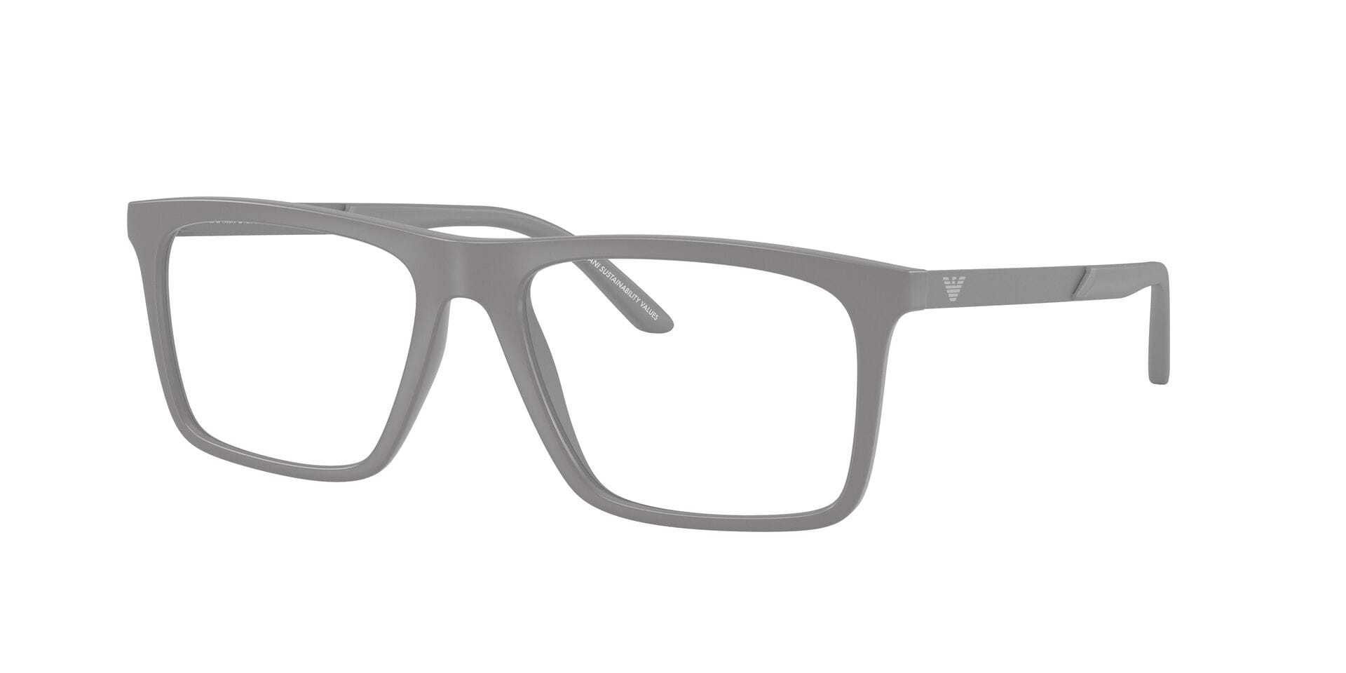 Emporio Armani 0EA3253 Frame Grey Male Full Shell Frame — Grey frame — view 6