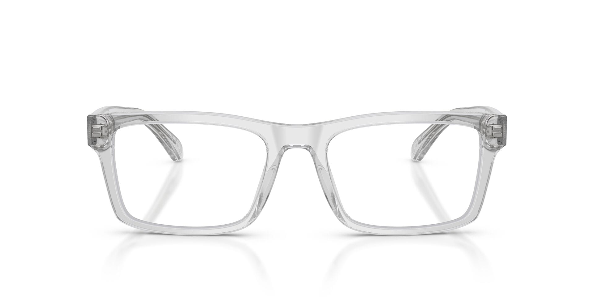 Emporio Armani 0EA3254 Frame Transparent Male Full Shell Frame — Transparent frame — view 5