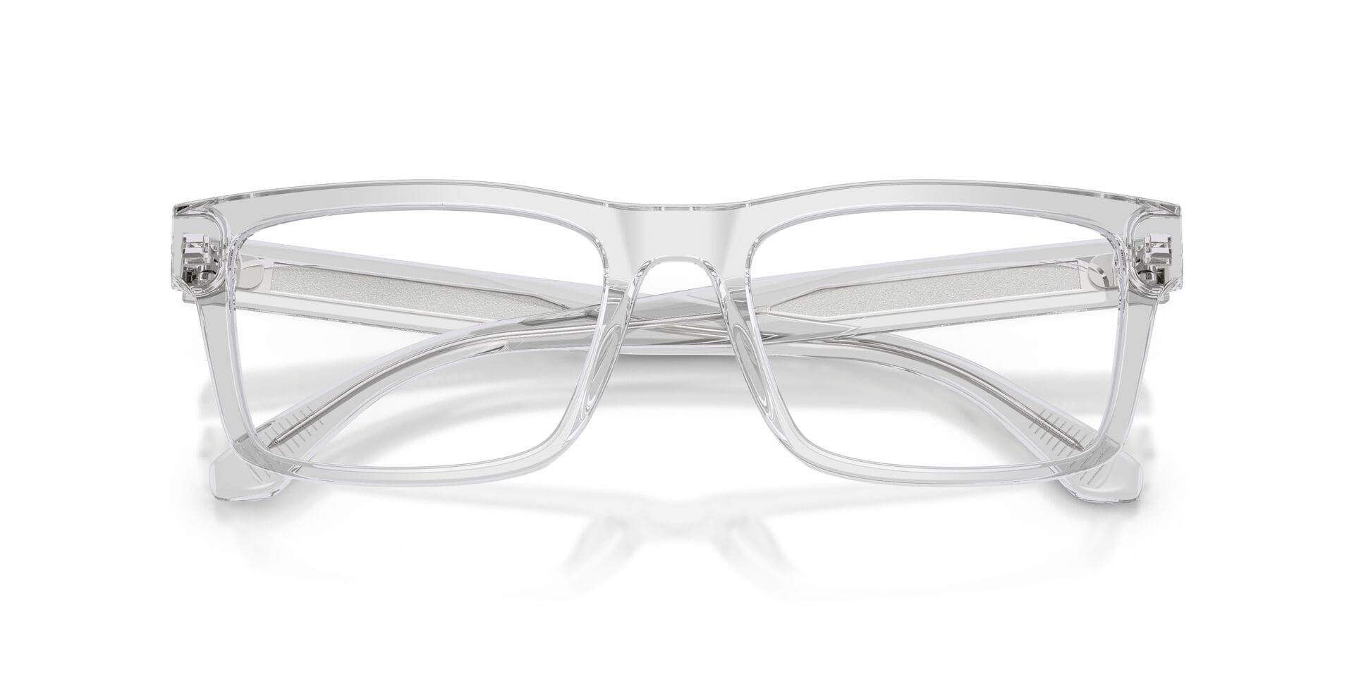 Emporio Armani 0EA3254 Frame Transparent Male Full Shell Frame — Transparent frame — view 9