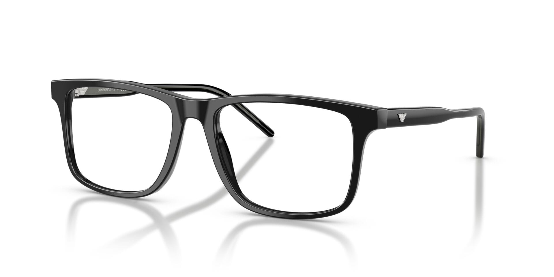 Emporio Armani 0EA3257 Frame Black Male Full Shell Frame — Black frame — view 4