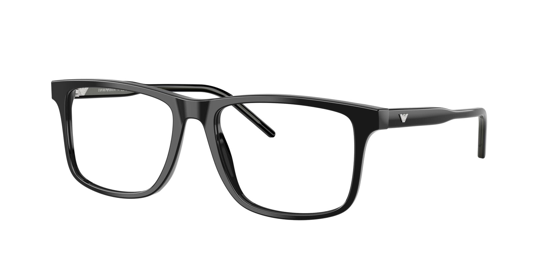 Emporio Armani 0EA3257 Frame Black Male Full Shell Frame — Black frame — view 5