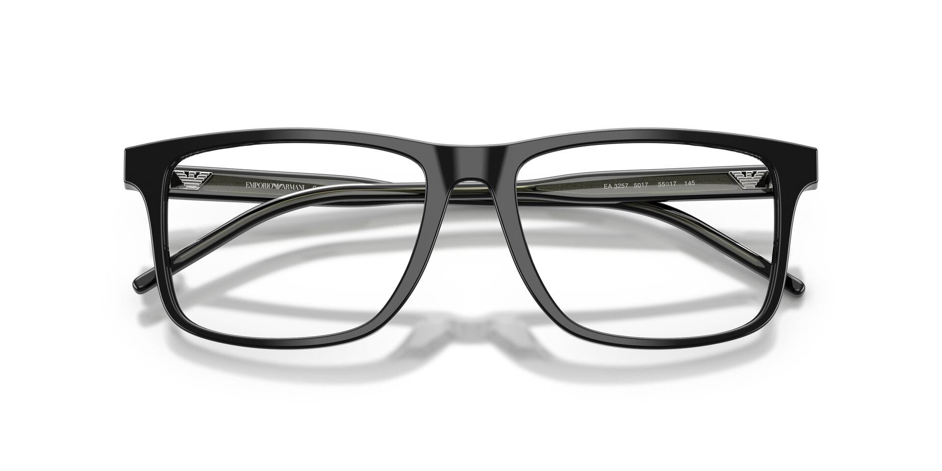 Emporio Armani 0EA3257 Frame Black Male Full Shell Frame — Black frame — view 13