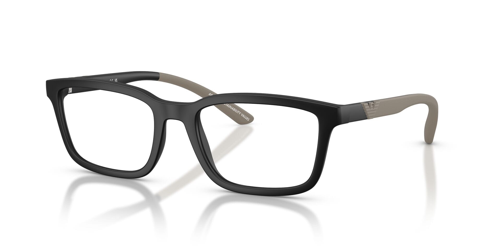 Emporio Armani 0EA3259 Frame Black Male Full Shell — Black frame