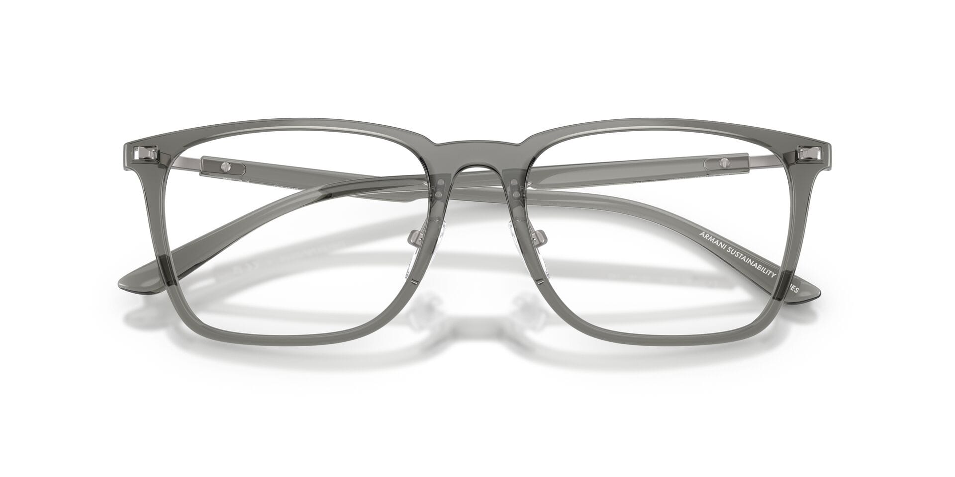 Emporio Armani 0EA3263D Frame Grey Unisex Full Shell Frame — Grey frame — view 10