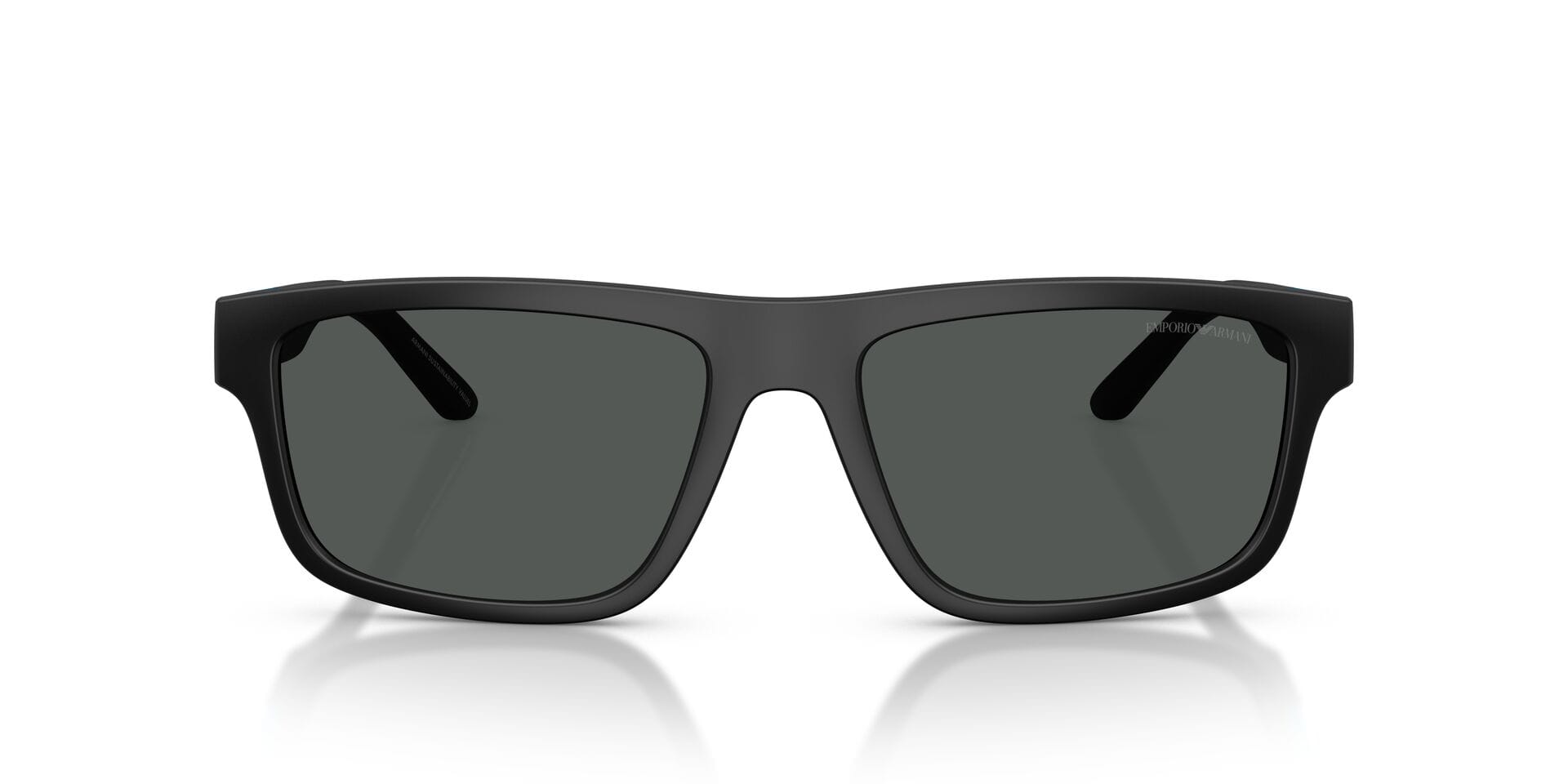 Emporio Armani 0EA4244U Sunglass Black Male Full Shell Sunglass — Black frame — view 4