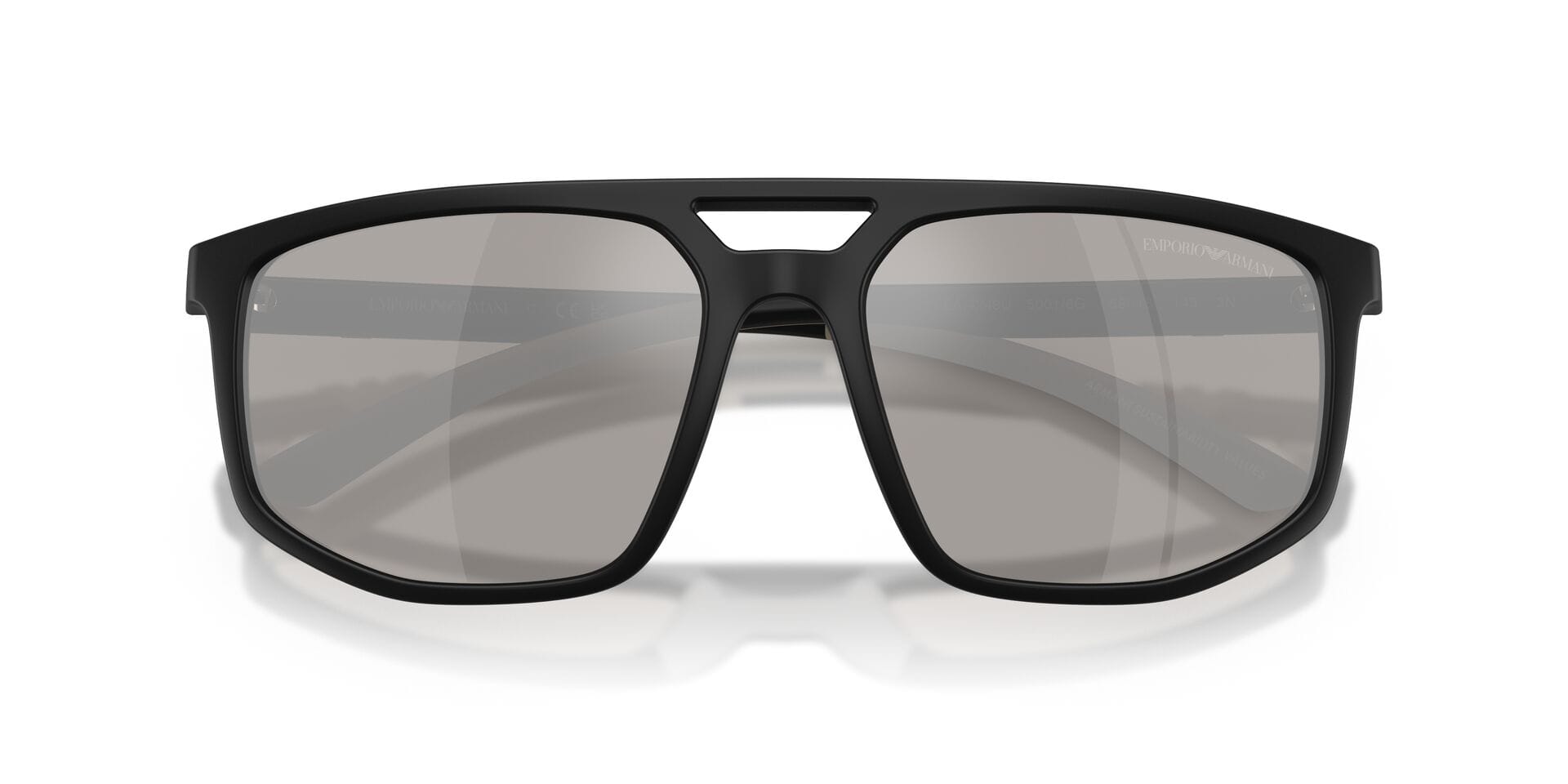 Emporio Armani 0EA4248U Sunglass Black Male Full Shell Sunglass — Black frame — view 13