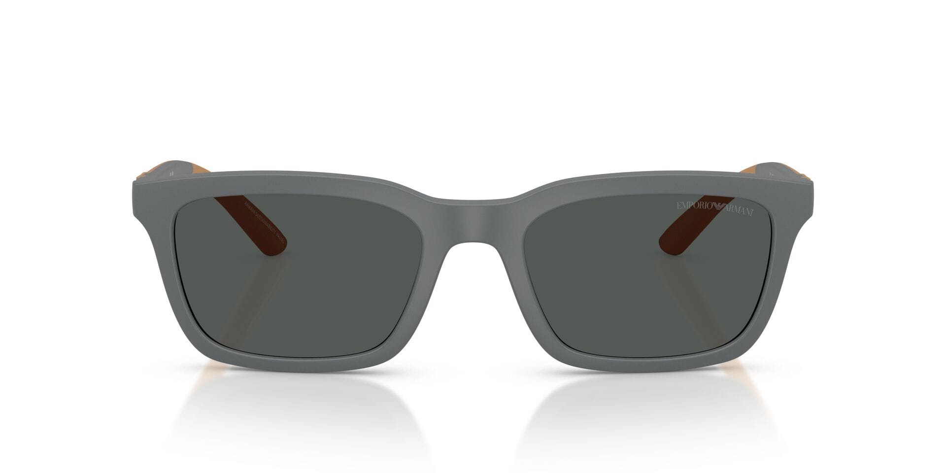 Emporio Armani 0EA4249U Sunglass Grey Male Full Shell Sunglass — Grey frame — view 7
