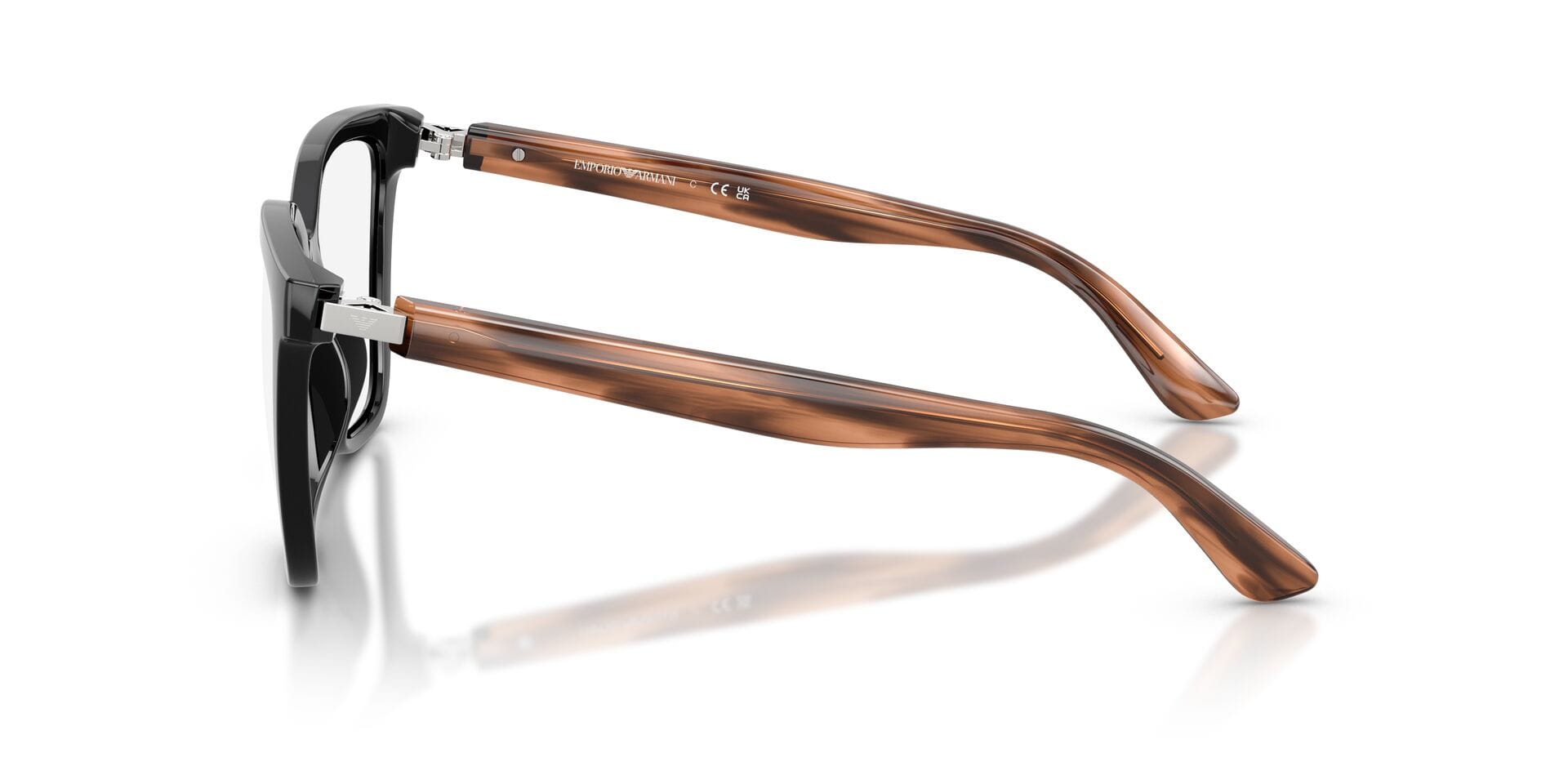 Emporio Armani 0EA4254U Sunglass Black Female Full Shell Sunglass — Black frame — view 11