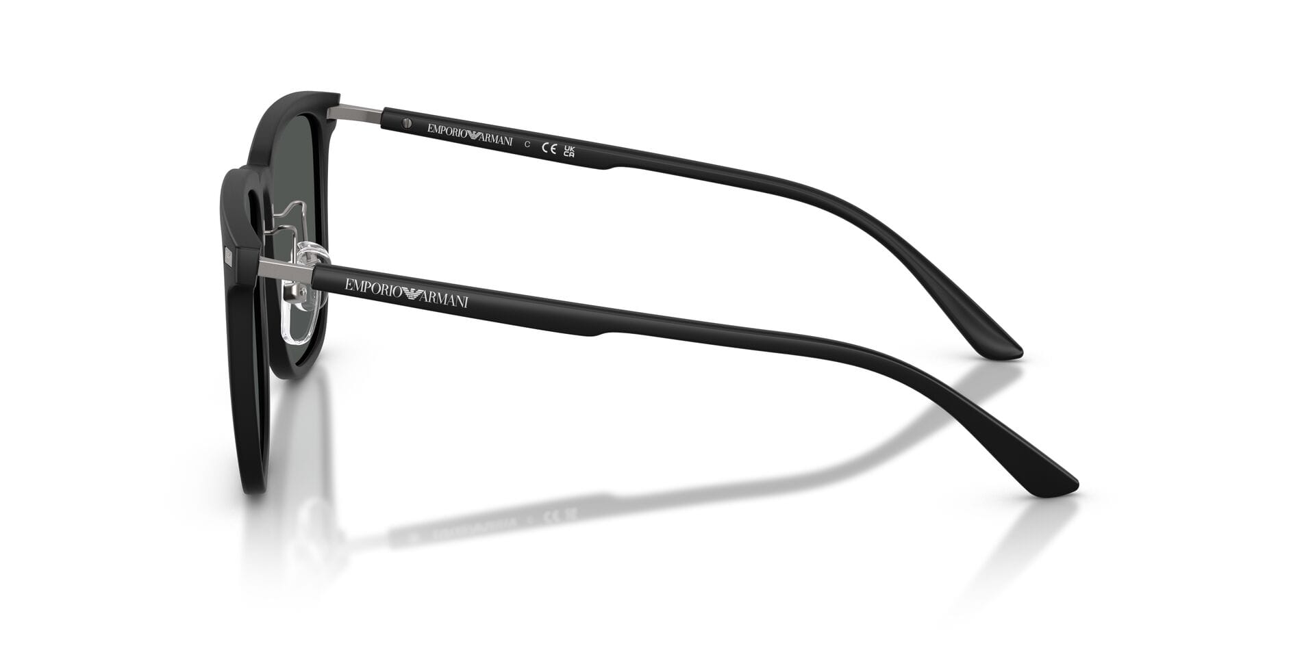 Emporio Armani 0EA4255D Sunglass Black Unisex Full Shell Sunglass — Black frame — view 9