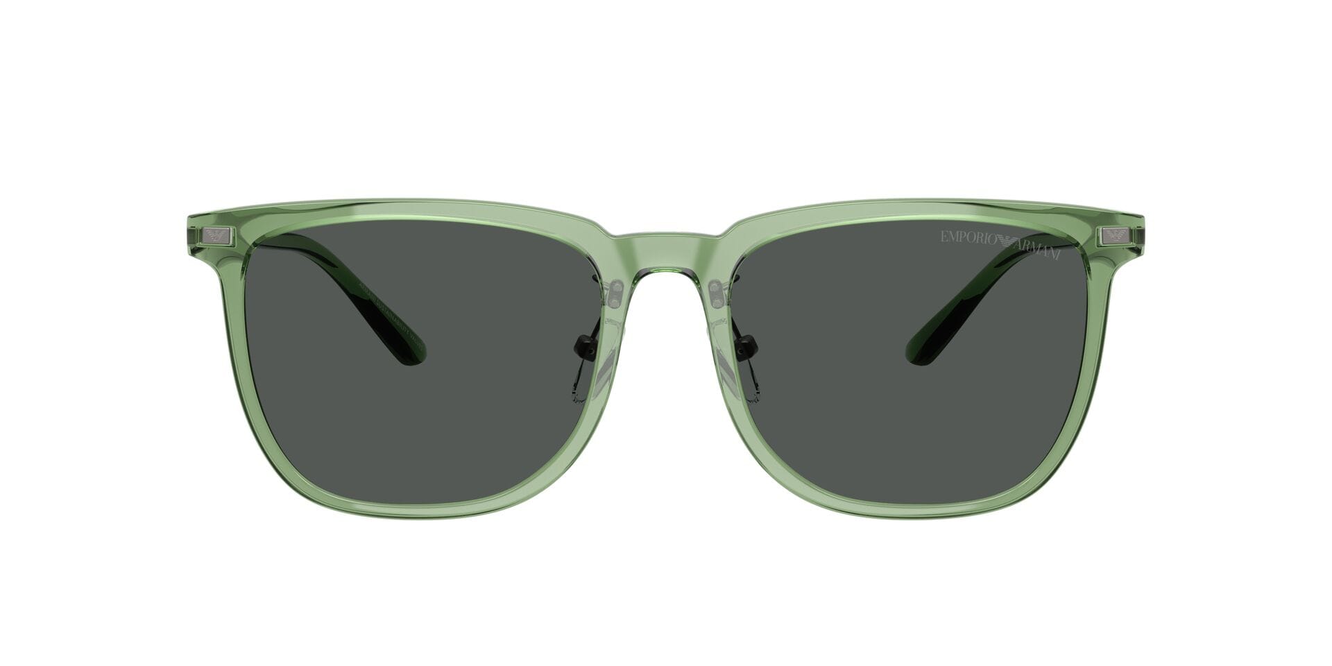 Emporio Armani 0EA4255D Sunglass Green Unisex Full Shell Sunglass — Green frame — view 1