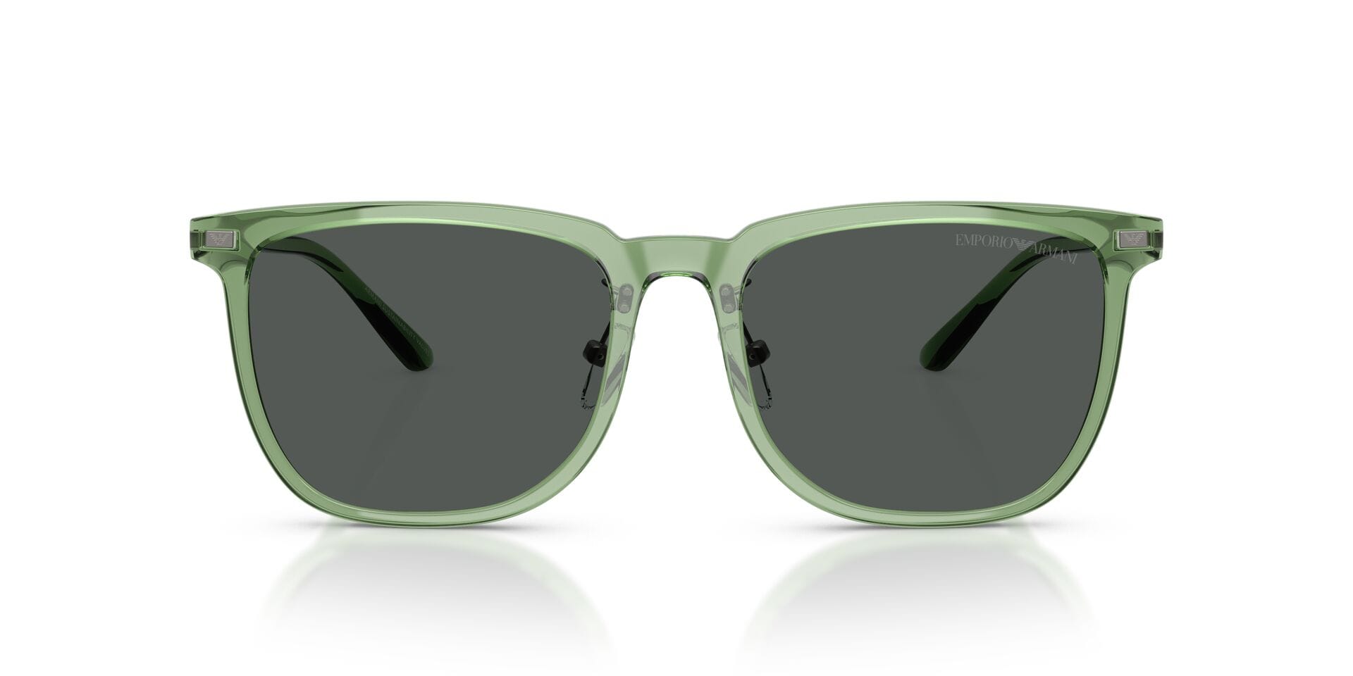Emporio Armani 0EA4255D Sunglass Green Unisex Full Shell Sunglass — Green frame — view 7