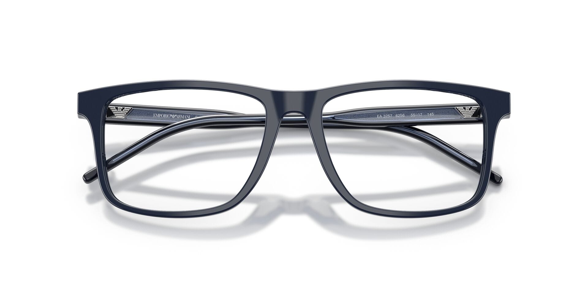 Emporio Armani 0EA3257 Frame Blue Male Full Shell Frame — Blue frame — view 9