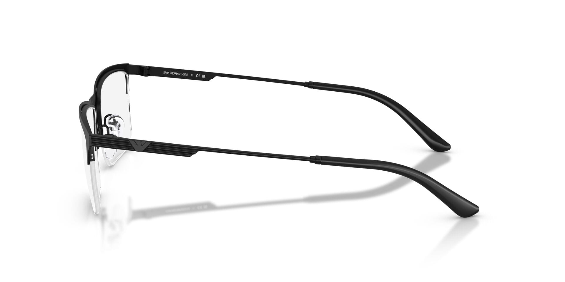 Emporio Armani 0EA1177 Frame Matt Black Male Full - Frame — Matt Black frame — view 9