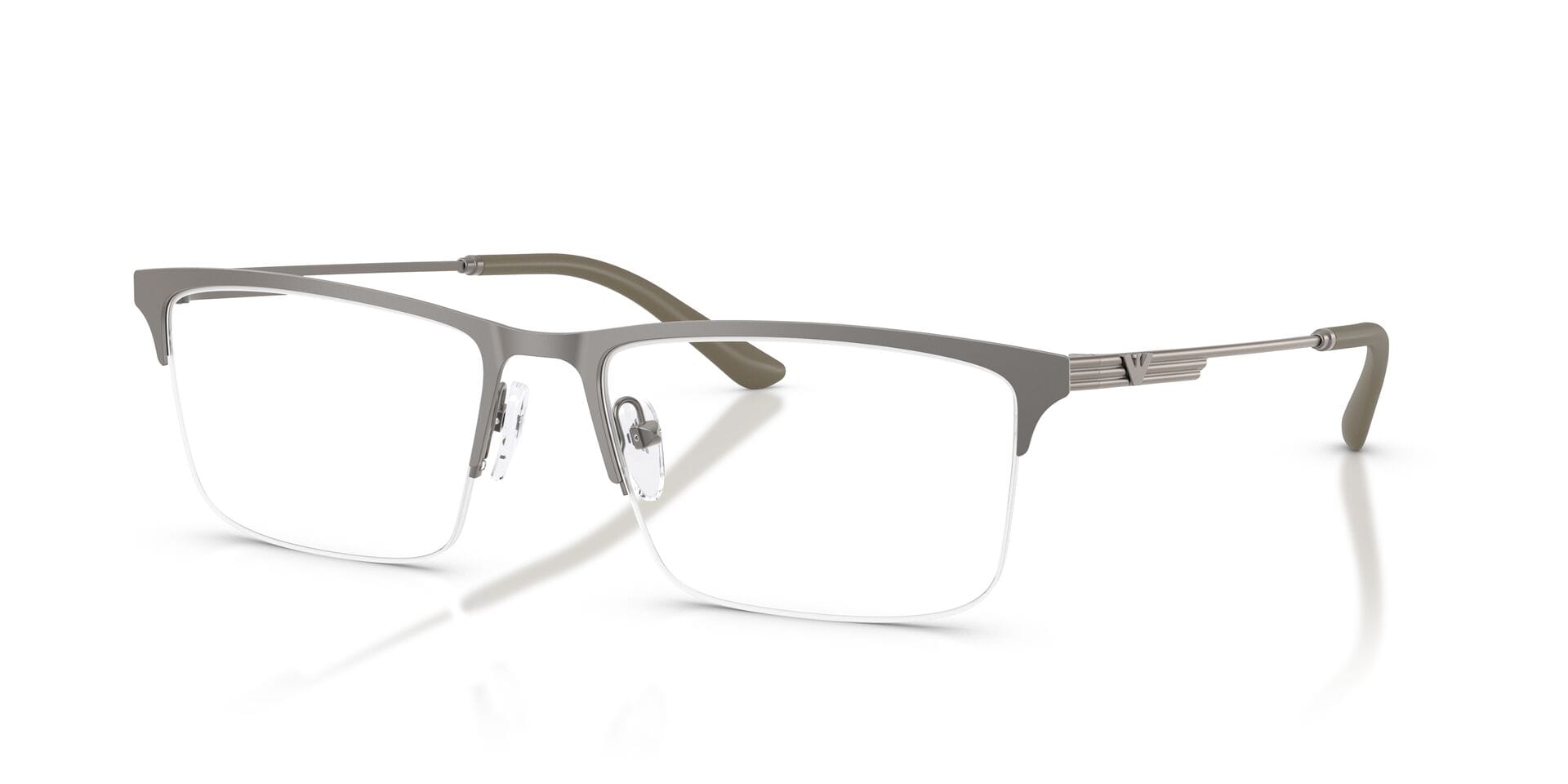Emporio Armani 0EA1177 Frame Matt Grey Male Full - Frame — Matt Grey frame — view 4