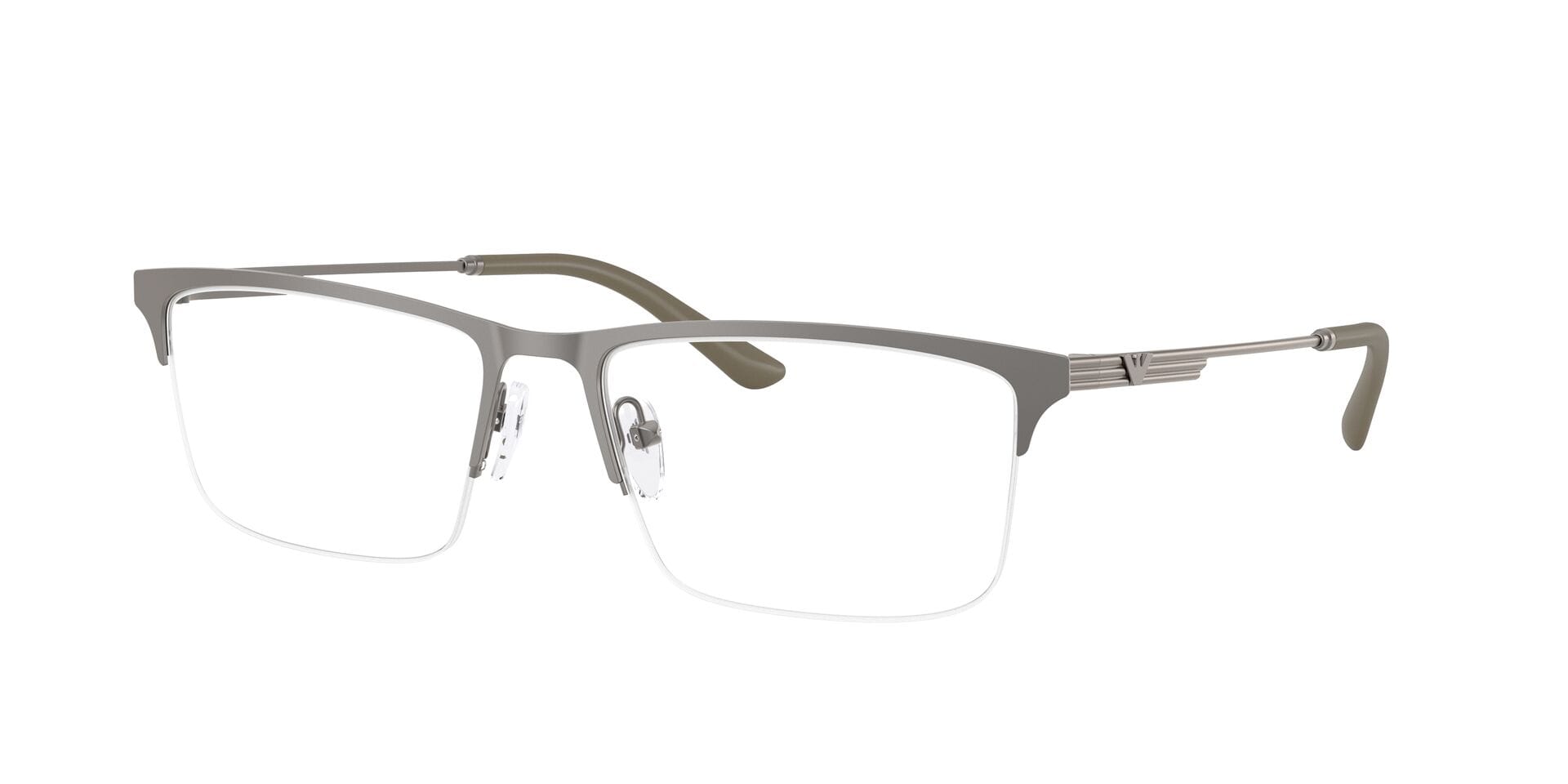 Emporio Armani 0EA1177 Frame Matt Grey Male Full - Frame — Matt Grey frame — view 5